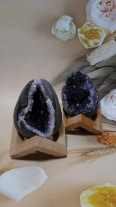 KRISTAL SG: Amethyst Dinosaur Egg/紫晶恐龙蛋