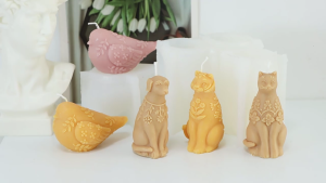 Xà phòng silicon khuôn khuôn silicon hình động vật Khuôn đất sét xà phòng silicon làm xà phòng Khuôn Silicone crafting khuôn