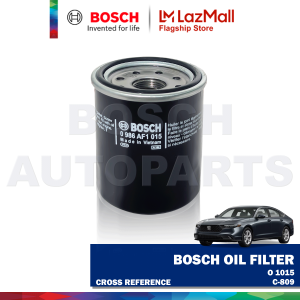 Bosch Oil Filter for Honda Accord IX Gas 2013 to Present
