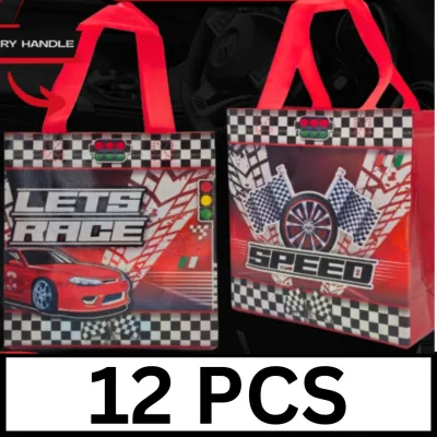 WW7001 Race Car Racer F1 Party Loot Bag Non-woven Gift Bag Eco Friendly Party Giveaway