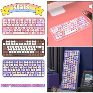 Bluetooth-compatible Pad Keyboard Wireless Gaming Keyboard For Laptop PC Gamer Notebook Mobile Phone Silent Keyboard Tablet Keypad