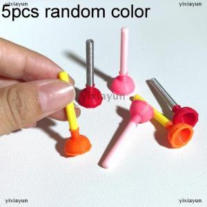 [COD] yixiayun 5PCS Dollhouse Bathroom DIY Accessories Toilet Plungers Mini Toilet Suction Cup Model Doll House Miniature Baby Pretend Toys