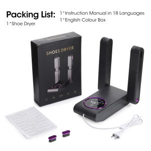 Foldable Electric Shoe Dryer Intelligent Timer Adjustable Quick Drying Shoe Dryer for Rainy Snowy Days Home Appaliance Shoe Warmer Heater