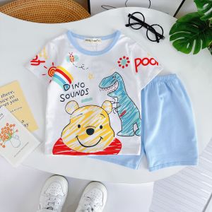 Bộ quần áo trẻ em ngắn tay cotton lụa hiệu Minky Mom cho mùa hè thoáng mát vải đẹp đi học đi chơi cho bé 0-8 tuổi TN-IN152