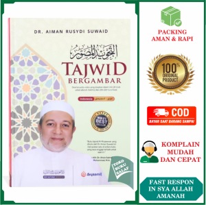 Tajwid Bergambar ORIGINAL Resmi dari Penulisnya Terjemah Kitab Tajwidul Mushawwar Karya Syaikh Aiman Rusydi Suwaid Penerbit Syamil Quran