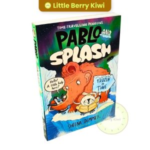 Age 7+ | Pablo and Splash Graphic Novel Series by Sheena Dempsey | Paperback Kids Book birthday gift idea comic