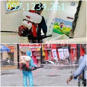 Bình xịt phòng trừ sâu bệnh dạng sương Solo 423 tại Sơn La