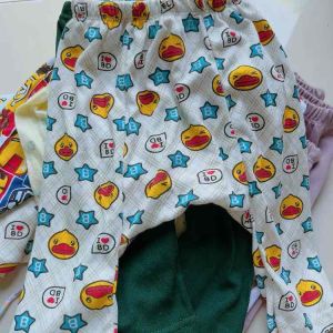 กางเกงขายาวเด็ก สำหรับใส่แพมเพิส คละลาย สายสีเด็ก รูปลักษณ์ 10 เด็ก