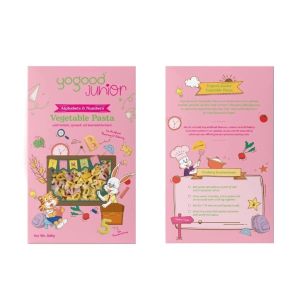 Yogood Junior Kids Toodler Vegetable Pasta Sayur 250g | Gluten Pasta percuma 300g