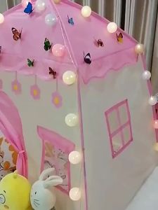 Tent for Kids Girl Play House Castle Play Tent Foldable Oxford Playhouse Playtent Game House Tent
