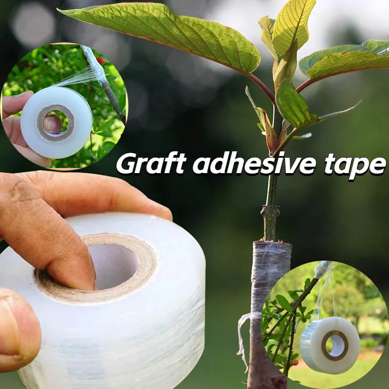 PE Grafting Tape Film Self-adhesive Garden Tree Plants Seedlings