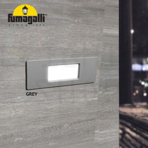 FUMAGALLI NINA 150 BLACK/WHITE/GREY OPAL R7S LED 4W 4K WALL LIGHT