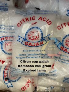 CITRUN / SITRUN CAP GAJAH UKURAN 20 gram  50 gram dan 250 GRAM TERMURAH