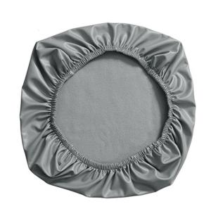 PU Leather Elastic Chair Cushion Cover Spill Proof Cumputer Chair Protector Slipcover For Home Office Easy Maintenance
