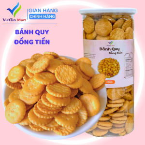 250Gr [ lon pet ] BÁNH QUY ĐỒNG TIỀN MẶN  BÁNH TUỔI THƠ