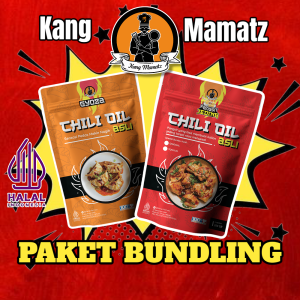 Paket Bundling Kang Mamatz Pangsit Jeding dan Gyoza pedas/Pangsit Ayam Pedas/Gyoza
