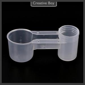 [Creative] Nhựa chim uống trung chuyển chai nước cup mèo Gà Pigeon Parrot hamster