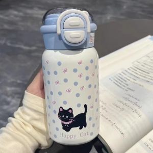 PREMIUM TUMBLER TERMOS CAT DOGGY PUPPY 500 ML PORTABLE VACUUM CUP INSULATED BOTTLE HOT & COOL STAINLESS STEEL 316 / COFFEE TUMBLER / TERMOS TAHAN PANAS & DINGIN