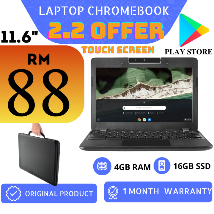 (Cheapest)Chromebook TOUCH - Lenovo N22/N23 - Intel Celeron N3060 - 4GB ...