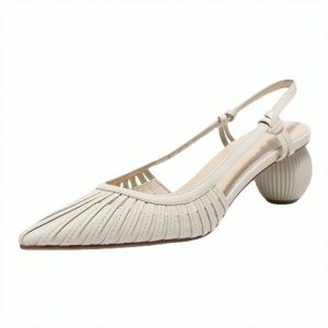 Pointed Shoe Trimming the Shape of the Foot Pursuing Elegance Single Shoe Stylish Comfortable and Elegant