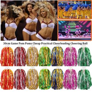 ADREE 30cm Game Pom Poms Come On Props Multicolors Sports Match Vocal Ball PET Cheering Ball Club Supplies