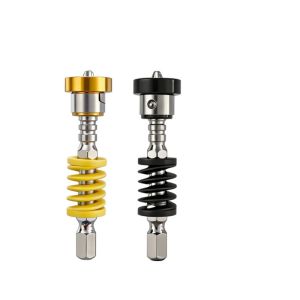 ESH63 2/5Pcs Ring Positioning Spring-Loaded Screwdriver Bits Detachable Limit Ring ic Gypsum Board Screws Batch Tool Anti-Drop Screw Retaining Screw Holder for Drill Screw Retaining Tool