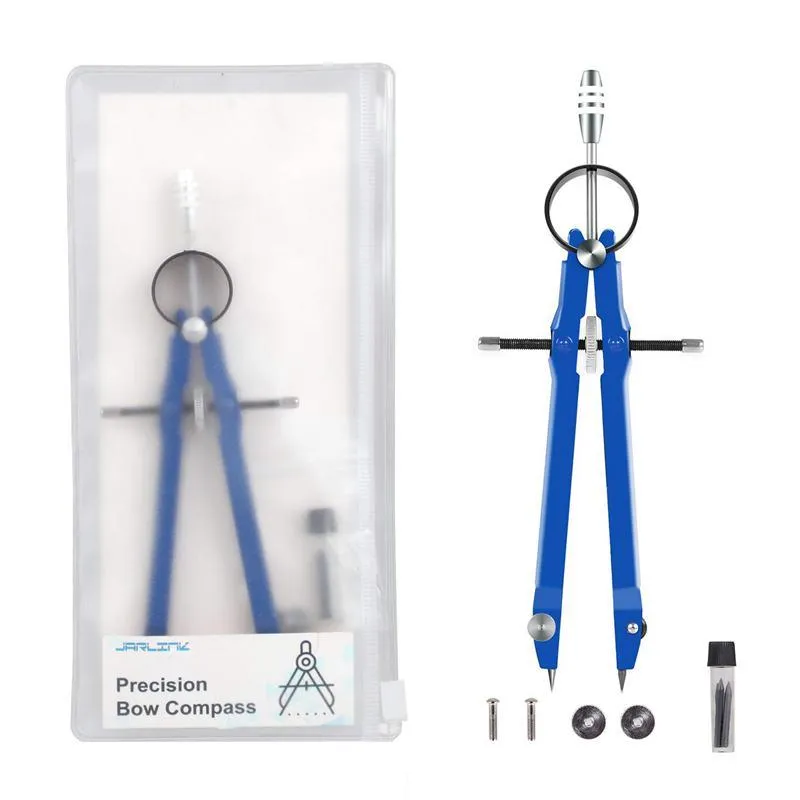 Professional Compass, Compass Geometry Set with Lock, Math and