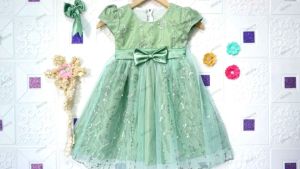 dress Pesta Anak /Gaun Pesta Ulang Tahun Anak usia 3-10 tahun motif terkini