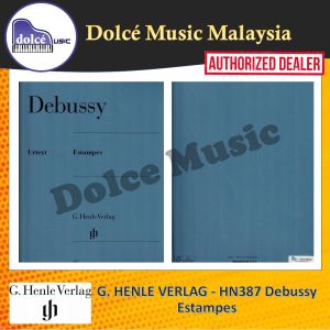G. Henle Verlag - HN387 Debussy Estampes