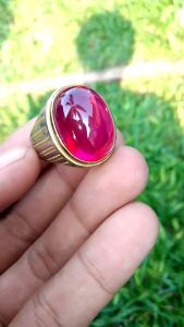 CINCIN BATU MERAH DELIMA SEAM ROSE ORIGINAL BANGKOK