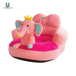 Cartoon Child Stool Cover Soft Crystal Velvet Toddler Seat Sheath for Boys Girls [Ueb Flagship Store]