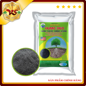 HUMIC 360 kích rễ giải độc đất ổn định pH đất - Gói 1kg phân bón tan nhanh - GÓI 1KG TAN