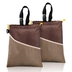 2PCS Hanging Car Garbage Can - Waterproof Leakproof Trash Bag