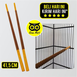 Kicau Mart Tangkringan Burung Kenari Kayu Jati Sempati Pangkringan Pijakan Kaki Sangkar Kandang Burung Cucak Jalak Kacer Tkrknsj
