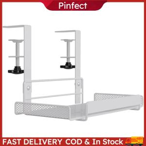 Desk Cable Organizer Heavy Duty Wire Management Tray Adjustable Thickness Under Desk Cord Organizer for Desk Kitchen