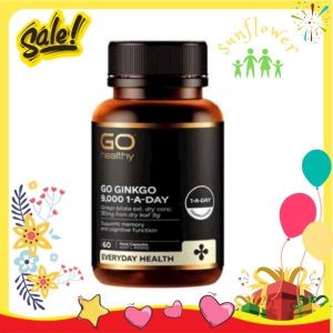 Bổ não Go Healthy Go Ginkgo 9000mg 1-A-Day 60 viên của Úc