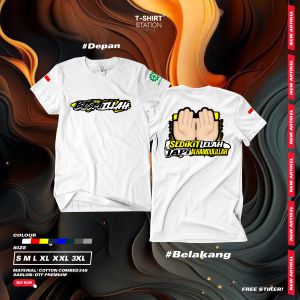 Kaos Bismillah vol3 combed 24s tebal