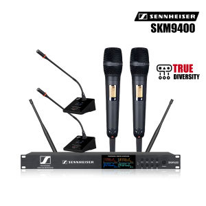 Sennheiser SKM9400 Professional Wireless Microphone 4-Channel UHF Auto Scan Handheld Long Gooseneck Conference Mics For Wedding & Seminar
