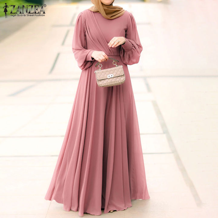 beach wedding dress for guest Muslim fashion Sun protection solid color beach dress Abaya women and –  Yiwu Daoyang trade Co.,LTD main image 0