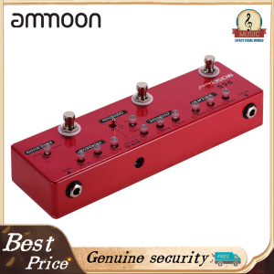 MOSKY DC5 6-In-1กีตาร์มัลติเอฟเฟคเหยียบเปลือกโลหะเต็มรูปแบบพร้อมทรูบายพาส