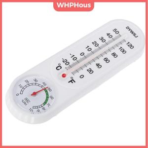 WHPHous Wall-mounted Household Analog Thermometer Hygrometer Humidity Monitor Meter