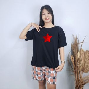 KS - Setelan Kotak Bintang // Setelan Wanita Kotak Terbaru