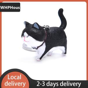 [COD] WHPHous Ship within 24 hours New Lovely Cat Kitten Keychain Keyring Handbag Pendant Ornament Kids Toy Gift