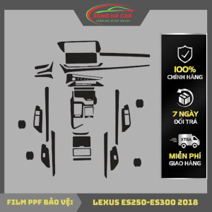 Lexus ES250-ES300 2018 Dán PPF bảo vệ nội thất chống xước và luôn bóng đẹp