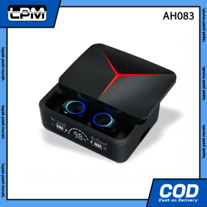 Headset Bluetooth TWS M90 Pro Gaming Earphones Wireless Sports AH083 - LPM