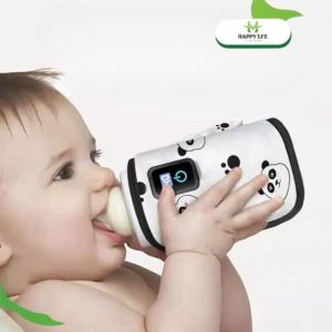 Túi Hâm Bình Sữa USB Cho Bé Có LED Giữ Ấm 3 Mức 40–60°C Tiện Mang Theo Ban Đêm & Khi Đi Chơi
