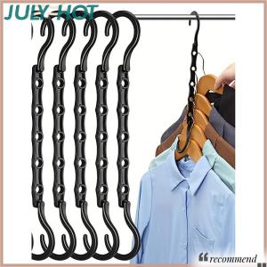 [JULYHOT] Space Saving Storage Hangers Multifunction Plastic Clothes Racks Rotary Organizer Hangers 5 Hole Magic Closet Wardrobe Organizer