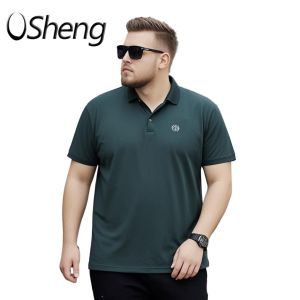 Vsheng Cỡ Lớn Cổ Áo T Áo Sơ Mi Cho Polo Nam Cỡ Lỡn Ngắn Tay Cổ Ve M Để 6XL