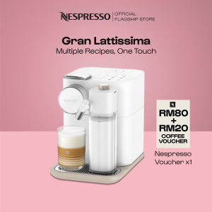 Nespresso Gran Lattissima Capsule Coffee Machine | Advanced One‑Touch Milk System | Elegant Premium Home Barista Experience