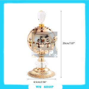 Arabian Mabkhara Bukhoor Bakhoor Incense Burner Positive Energy Gift Censer Candle Holder Traditional Metal Decorative